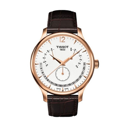 No.71天梭Tissot Tradition系列萬年曆腕錶
