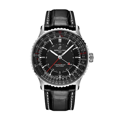 No.08百年靈BREITLING NAVITIMER航空世界時自動腕錶