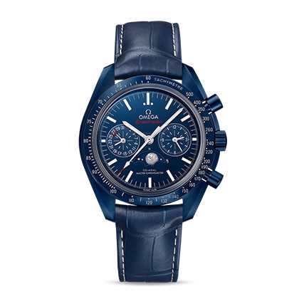 No.02歐米茄OMEGA超霸系列月之藍面月相計時腕錶
