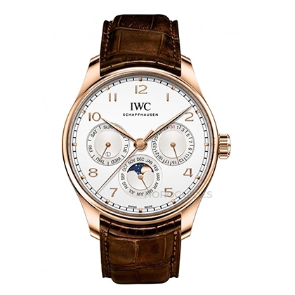 No.18萬國表IWC葡萄牙系列萬年曆腕錶